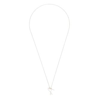 Ami Ami de Coeur Ketting - Heren - Kettingen - Grijs - ONE Size - Accessoires