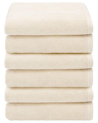 Linum Home Textiles 100% Turkish Cotton Ediree Hand Towels (Set Of 6)