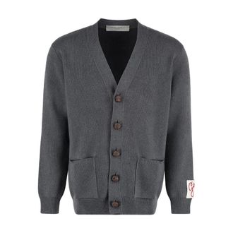 Golden Goose Golden 09 Knit Sweater - Knitwear - Hombre - Gris - S