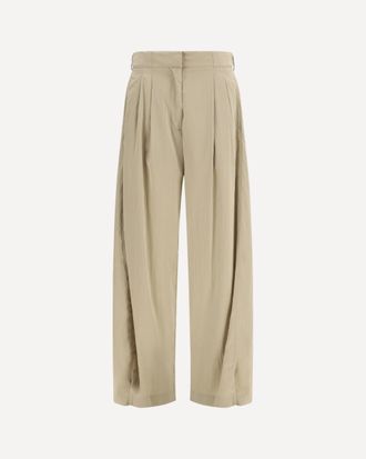 The Row Pantaloni Iven in seta e nylon Woman 4