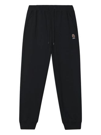 Fingercroxx Joggingbroek met logopatch en cuffs - Zwart