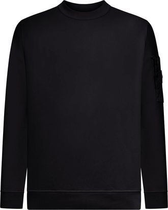 Stone Island REGULAR FIT CREW NECK SWEATSHIRT WITH SEASONAL POCKET - Stone Island - Man