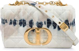 Dior Pre-owned Dior Small Tie Dye Denim Caro Crossbody Ladies UJAGIQJRSABG7R89