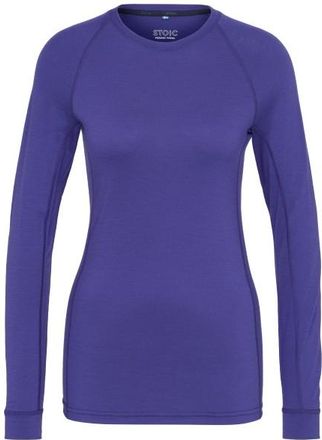 Stoic Merino180 BengtSt. L/S Merinounterw&auml;sche f&uuml;r Damen | blau/lila
