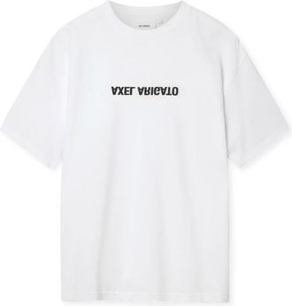 Axel Arigato Verdraai T-shirt - Heren - T-shirts - Wit - L - Katoen - Tops
