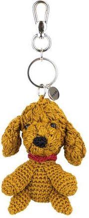 The Sak Yarnicharmz Hand Crochet Dangle - Dogs in Golden Labradoodle at Nordstrom