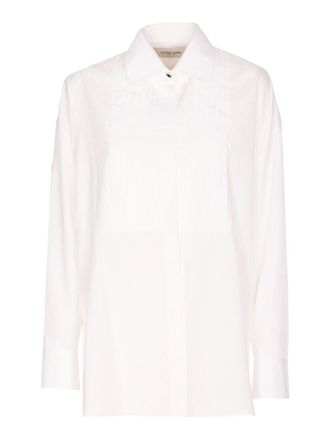 Golden Goose White Over Shirt With Frontal Buttons