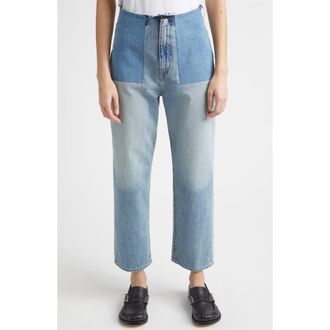 Kuro Remake Mark XIX Straight Leg Jeans in Indigo Assort at Nordstrom, Size 26