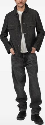 Forme Dexpression chest-pocket jacket - Grey