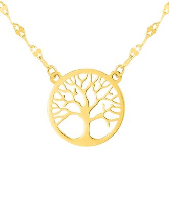 Italian Gold, Inc 14K Italian Gold Tree Necklace