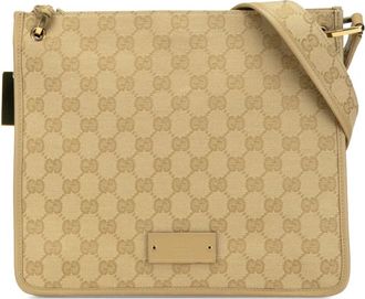 Gucci 2000-2015 GG Canvas crossbody bag - Brown