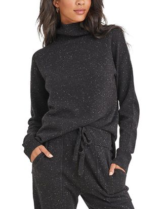 Bella Dahl Turtleneck Cashmere Sweater