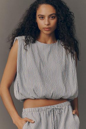 Bishop + Young Seraphina Stripe Bubble Top