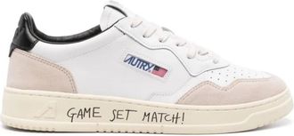 Autry Medalist Low - Heren - Tennisschoenen - Wit - 40 EU - Katoen - Fitness