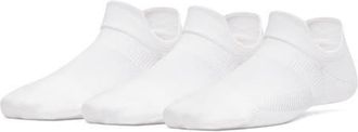 Under Armour Vanish 3-Pack Performance No Show Socks in 100 White at Nordstrom, Size Medium