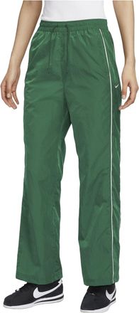 Nike (WMNS) Nike Windrunner High-Waisted Woven Open-Hem Pants Asia Sizing Gorge Green FV7656-300