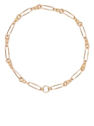 Lucy Delius Jewellery 14kt yellow gold Twisted Link necklace