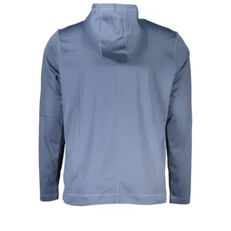 Calvin Klein Logo Embroidered Hoodie - Blue