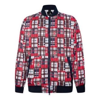 Converse Printed Utility Bomber Red White 10019474-A02