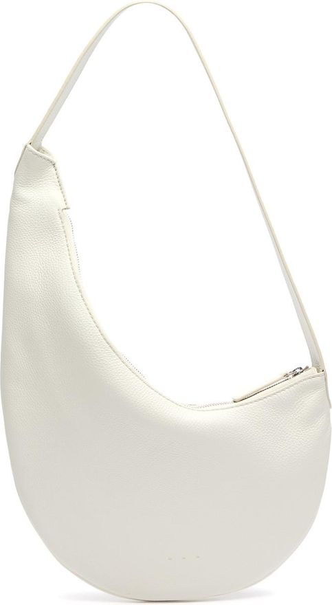 Lune Mini Leather Shoulder bag - White - One Size
