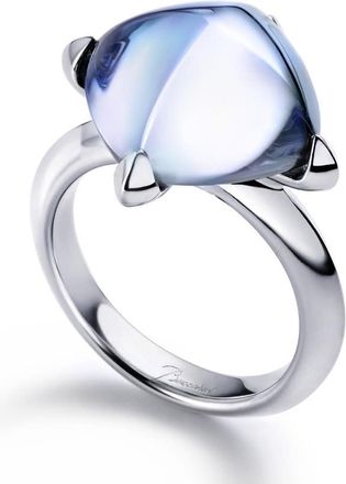 Baccarat Medicis Sterling Silver, Crystal Ring 2612721