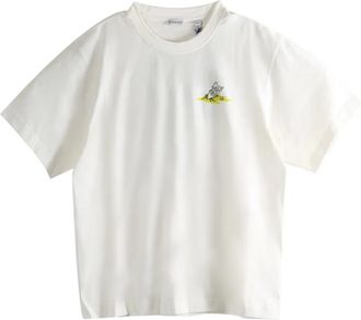 Burberry T-shirt con stampa - Bianco