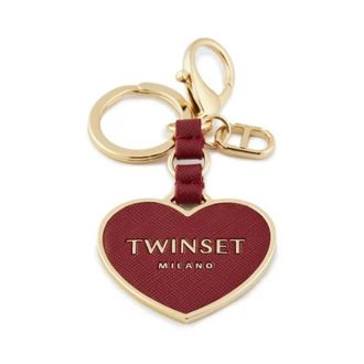 Twinset Metalen Mode Oorbellen - Dames - Sleutelhangers & Tashangers - Rood - ONE Size - Accessoires