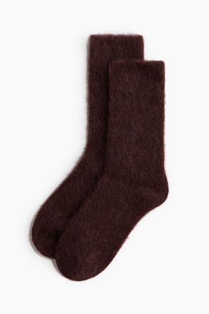 H&M Flauschige Socken - Brown