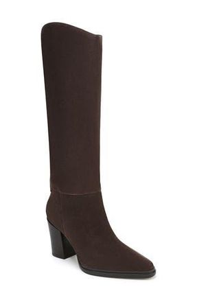 Franco Sarto Jasmine Block Heel Boot in Umber Brown at Nordstrom Rack, Size 9.5