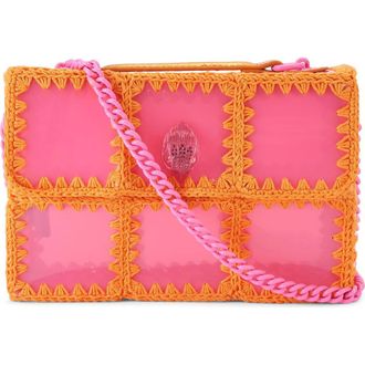 Kurt Geiger Medium Kensington Shoulder Bag in Open Pink at Nordstrom