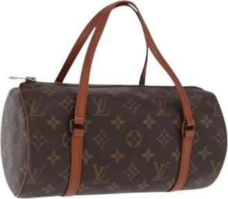 Louis Vuitton Pre-owned Handbags, female, Brown, Size: ONE SIZE Pre-owned Canvas Handbag