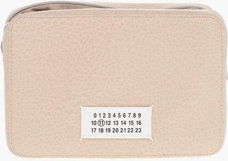 Maison Margiela MM11 Textured Leather 5A Crossbody Bag with Canvas Detail size Unica