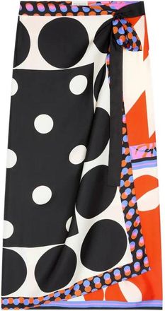 Dries Van Noten Scarfy Long 3060 W.w.skirt Desd