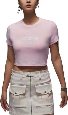 Nike Jordan (WMNS) Air Jordan Graphic Slim Fit T-Shirt Asia Sizing Light Pink HM4903-663