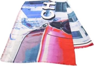 Chanel Pre-owned Scarves, female, Multicolor, Size: ONE SIZE Pre-owned Vintage Scarf