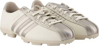 Yohji Yamamoto Unisex Field Trainer White Calfskin