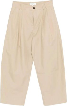 STUDIO NICHOLSON Pantaloni con pieghe - Toni neutri