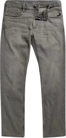 G-Star Jeans, Heren, Grijs, W30, Katoen, Mosa Straight Jeans