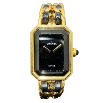 Chanel Pre-owned Watches, female, Black, Size: ONE SIZE Pre-owned Premiere L Quartz Wristwatch