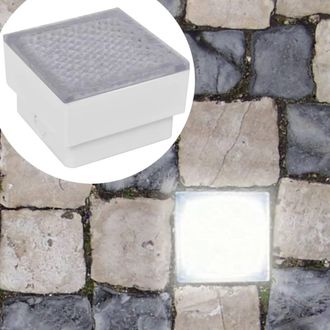 vidaXL Focos Empotrables Led 12 Uds 100x100x68 Mm Vidaxl