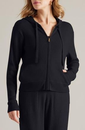 Rhone Daybreak Sweater Hoodie in Black at Nordstrom Rack, Size Large