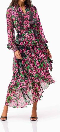 Elliatt Estelle Maxi Dress In Black Multi