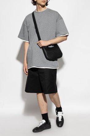 Jil Sander T-shirt With Print, Mens, Grey