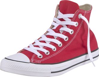 Converse Sneaker CONVERSE Chuck Taylor All Star Hi, Damen, Gr. 36,5, rot (tomato), Textil, Schuhe Sneaker