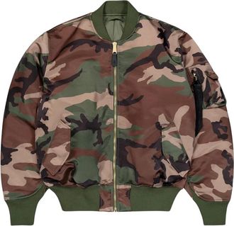 Alpha Industries Bomber Ma-1 Ultra Violet Flight Primaloft - Heren - Bomber jackets - Veelkleurig - XS - Leer - Jassen
