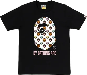 A Bathing Ape (WMNS) A Bathing Ape Milogram Sweets By Bathing Ape T-Shirt Black 1M80-210-023-BLK