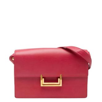 Saint Laurent Borsa a spalla in pelle Pre-owned - - Pre-owned - Donna - Rosso - ONE SIZE