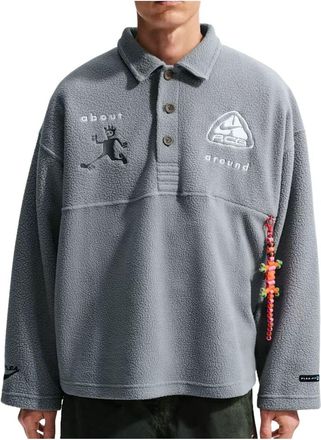 Nike x ACG x CPFM LS Polo Grey II1121-084
