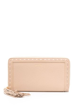 Lancel Leren portemonnee - Beige