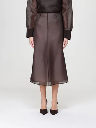 Agnona Skirt Woman color Brown